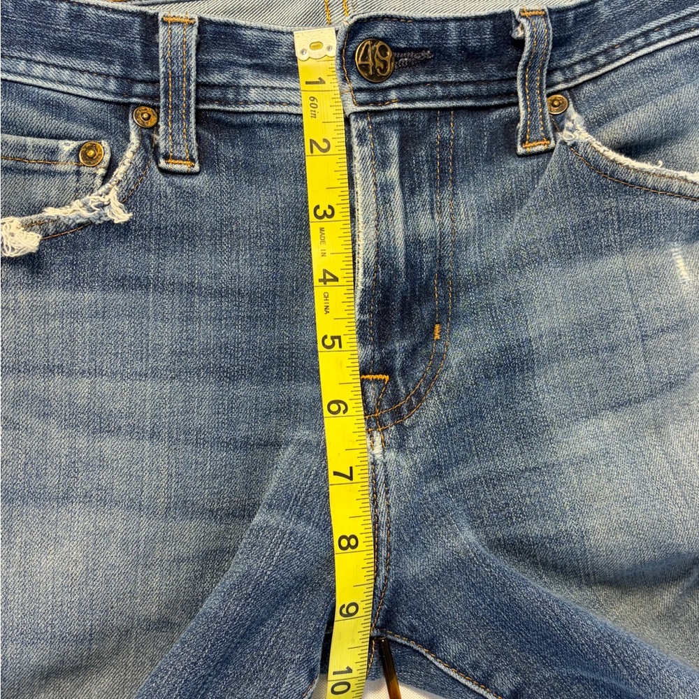 AG Adriano Goldschmied Sz 30 The Dylan Slim Skinny Jean Distressed Holes - Picture 4 of 12